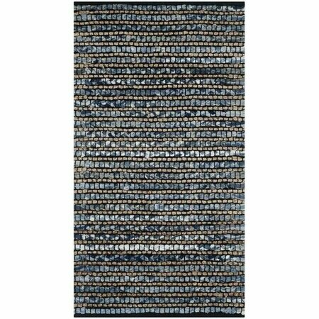 Safavieh Cape Cod Runner Area Rug, Blue - 2 ft. - 3 in. x 10 ft. CAP365A-210